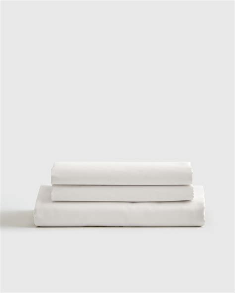 Luxury Organic Signature Sateen Fitted Sheet Set