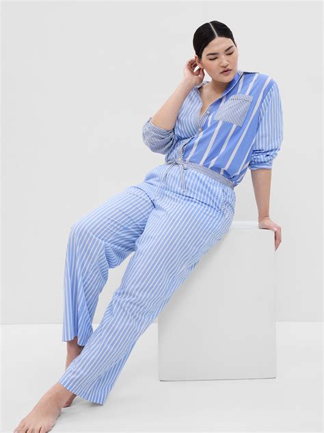 Poplin PJ Pants | Gap