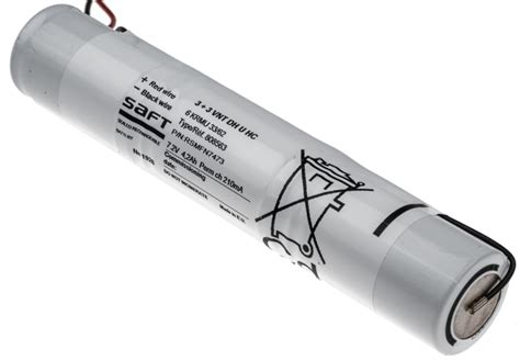 3 + 3 VTD 70 800361 Saft | Saft 7.2V NiCd Rechargeable Battery Pack ...