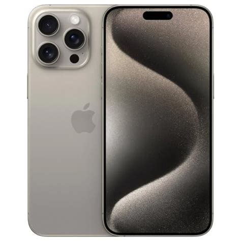 Apple Iphone 15 Pro Max 256gb Natural Titanium Unlocked Renewed ...