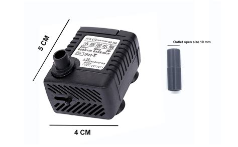 Venus Aqua Mini Water Fountain Pump 3W Small Submersible Pump for DIY ...