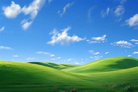 Download Iconic_ Green_ Hills_and_ Blue_ Sky Wallpaper | Wallpapers.com