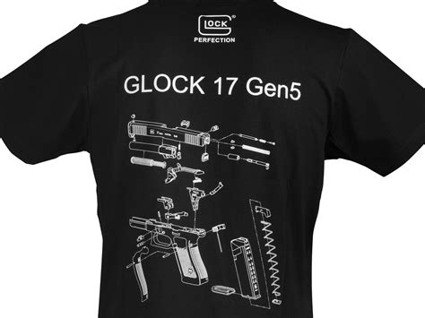 GLOCK APPAREL/SHIRT Engineering Gen.5 BT Tシャツ Black (Euro size S ...