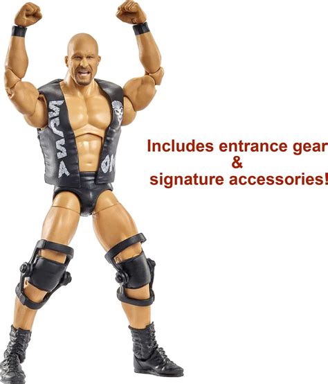 Buy WWE “Stone Cold” Steve Austin WrestleMania Action Figure with ...
