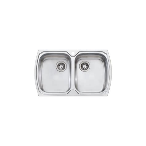 Oliveri Monet Double Bowl Topmount Sink - 815x500mm, SKU: MO763 1TH