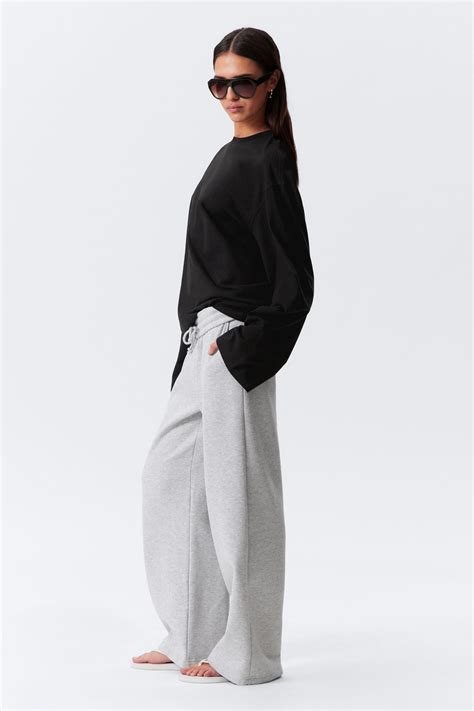 Baggy Sweatpants Extra Long Sweatpants Womens BRDFRL Women's Flare ...