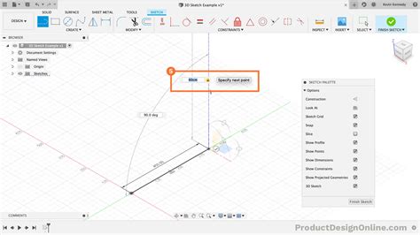 Introduction to 3D Sketching in Fusion 360 - Product Design Online
