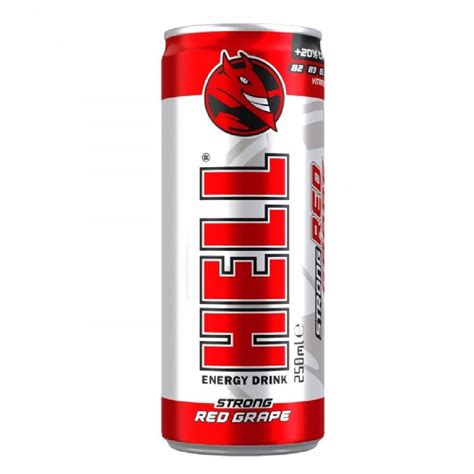 Hell Energy Drink Red Grape 250 Ml | Greek Deli Goods - Premium Snacks ...