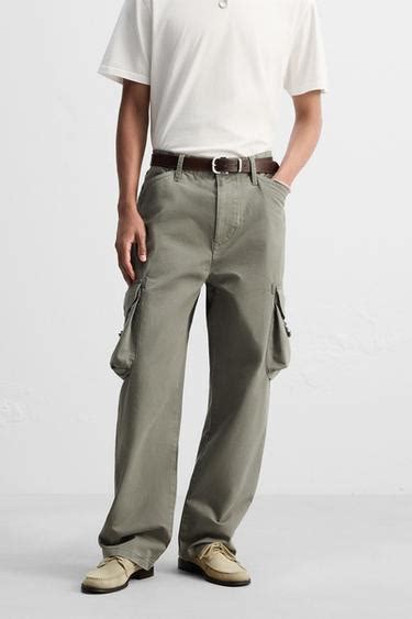 Men's Cargo Trousers | ZARA India
