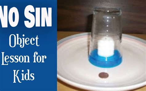 Image result for Object Lesson On Sin