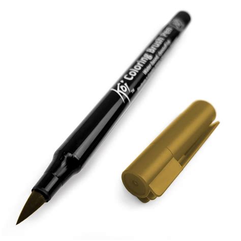 Sakura Koi - Blendable Water-Based Brush Pen - Pack of 3 - Raw Umber ...