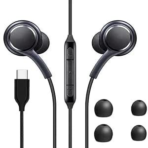 Bleaws USB Type-C Wired in-Ear Earphones With Mic for Samsung Galaxy ...
