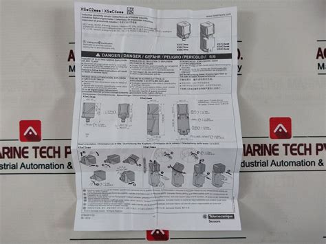 Schneider Electric Telemecanique Xs8c4a1mpg13 Rectangular Proximity Se ...
