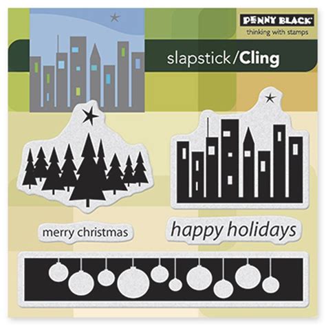 Buy Penny Black City Lights Slapstick/Cling Stamps Online at Low Prices ...
