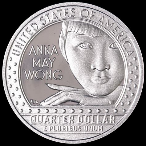 2022 S Anna May Wong American Women Quarter Gem PROOF Deep Cameo Clad ...