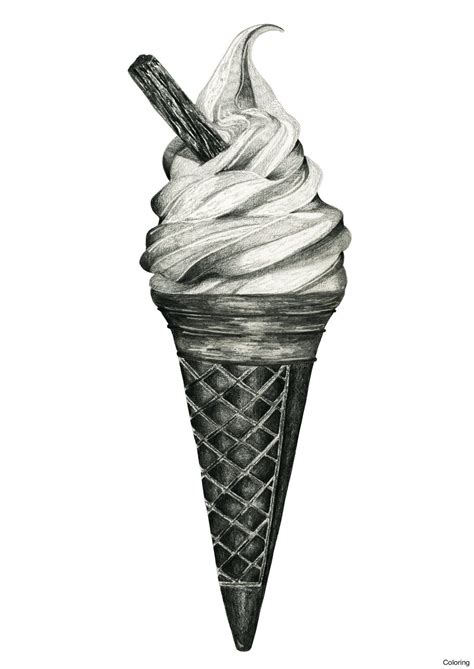 Ice Cream Best Art - Drawing Skill