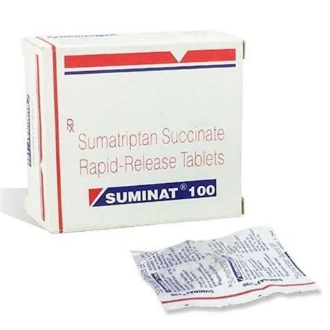 Image result for Sumatriptan 100Mg Tablets