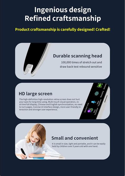 Haofy Scan Reader Pen, Translator Pen, Smart Pen for India | Ubuy