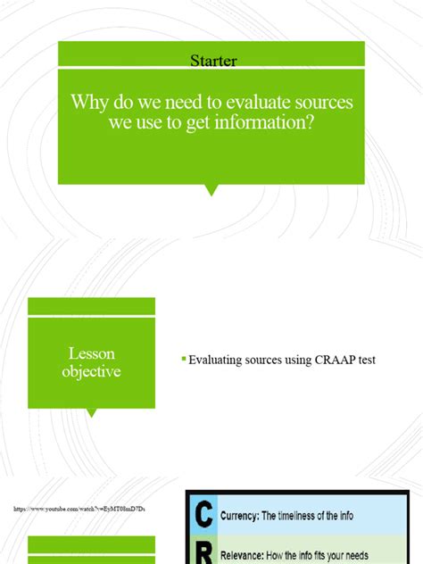 Using CRAAP Test 的图像结果