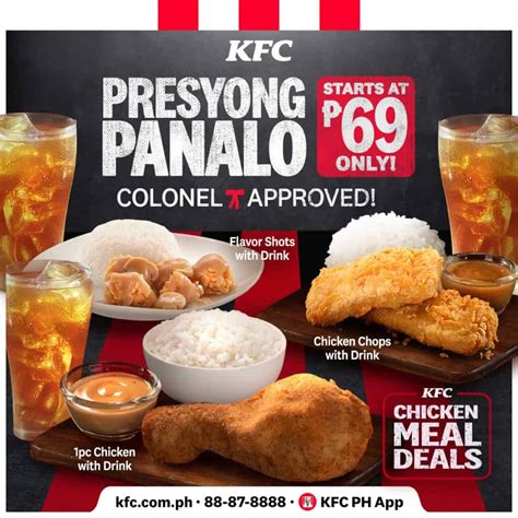 Kfc Menu 2022 Ph