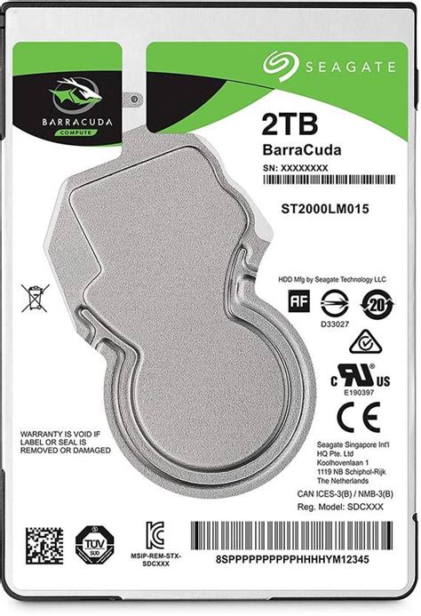 Seagate BarraCuda 2 TB Laptop, All in One PC's, Desktop SATA Internal ...