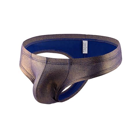 Srogem Mens Sexy Bikini Swimwear Elastic Colorful Bikinis Low Rise ...