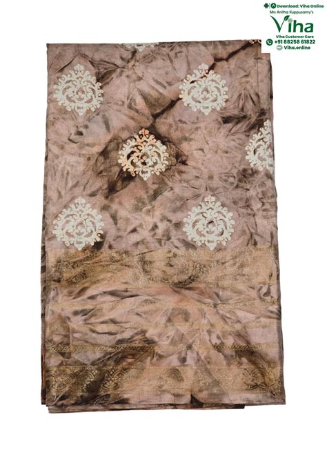 Cotton Silk Saree with Border – Viha Online