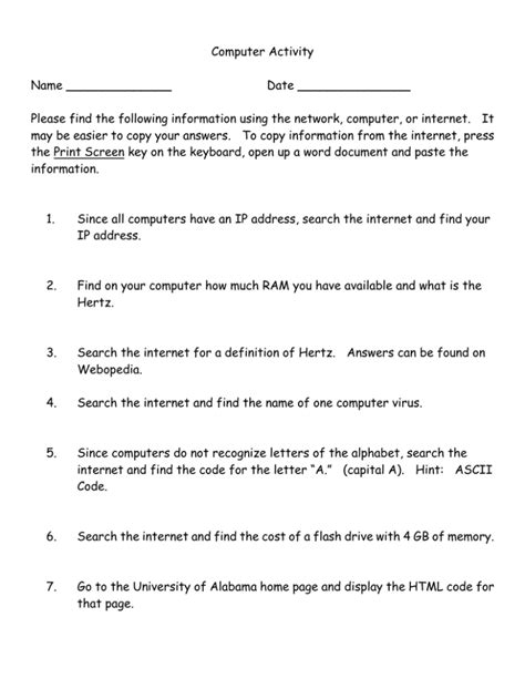 Image result for Activity in Computer