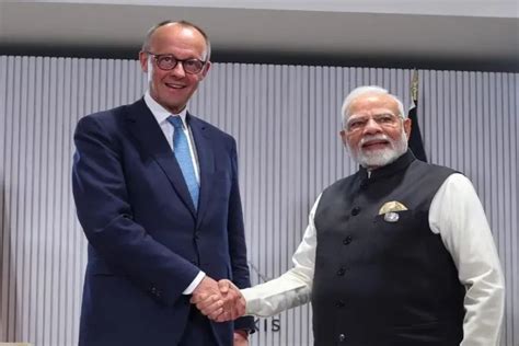 German Chancellor Merz visits Adalaj stepwell in Gujarat