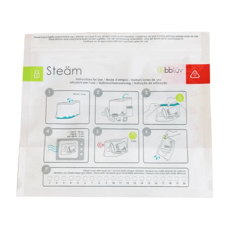 Bbluv Steam - Microwave Quick-Steam Sterilizer Bags – AllThingsBaby.com