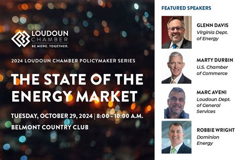 PolicyMaker Series: The State of the Energy Market, Belmont Country ...