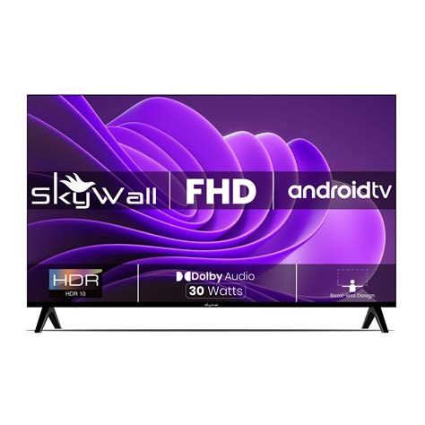 SkyWall 108 cm (43 inches) Full HD Smart LED TV 43SWRR With Black ...