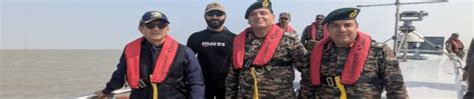 Defence Secretary Visits Forward Areas In Bhuj - Witnesses Jointness ...