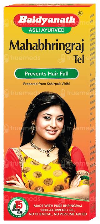 Baidyanath Mahabhringraj Tel 200 Ml - Uses, Side Effects, Dosage, Price ...