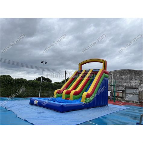 Image result for Advert Inflatable Water Slide Pool