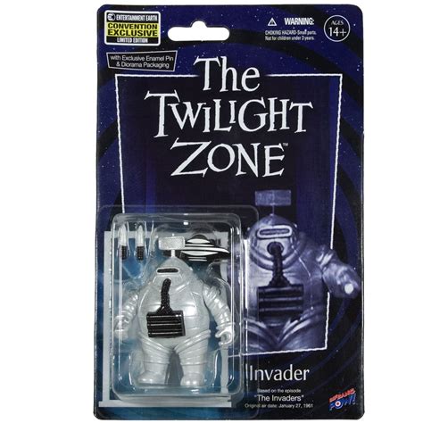 The Twilight Zone The Invaders Invader with Diorama 3 3/4-Inch Figure ...