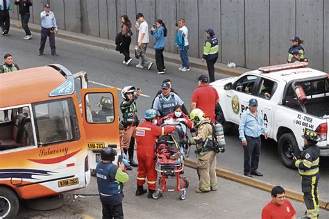 Metropolitano | Testigo habla tras mortal choque con ‘Anconero’: “No ...