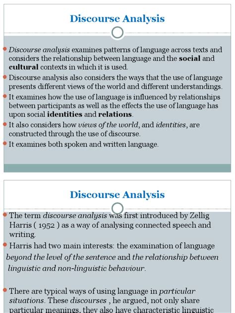 Discursive Structure Analysis 的图像结果