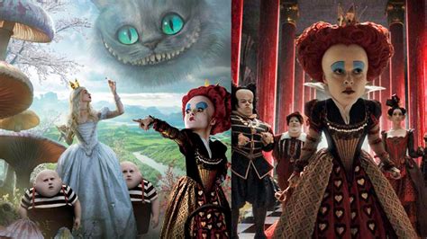 Reina roja de Alicia en el país de las Maravillas, viaja en el ...