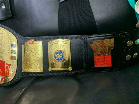 Buy Wwf European Championship Belt Wwe Heavyweight Eu Wrestling ...