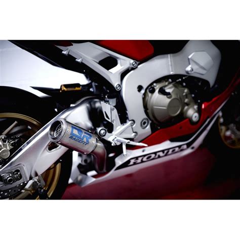 Racefit Black Edition Titanium Carbon Fibre Slip On Exhaust For Honda ...