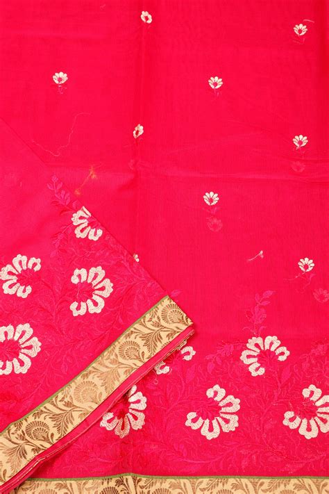 Palam Silks | Casual Sarees | Pink Supernet Saree