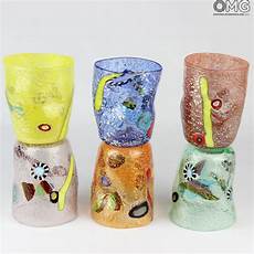 bicchieri di fruit set di 6 bicchieri in vetro di murano colori bicchieri di fruit set di 6 bicchieri in vetro di murano colori
