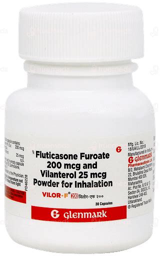 Vilor F 200 Capsule 30 - Uses, Side Effects, Dosage, Price | Truemeds