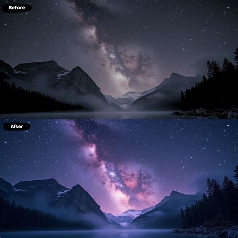 150 AI Milky Way Lightroom Presets - Astrophotography Pack - Eyegusto ...