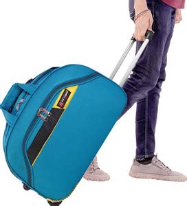 A.K. Luggage (Expandable) 24 Inches Waterproof Duffle Trolley Luggage ...