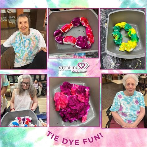 #tiedyefun | Sterling Care Rockville Nursing