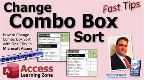 Sort ListBox Using Combo Box Access 2016 的图像结果