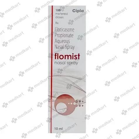 FLOMIST AQ NASAL SPRAY 10 ML Price, Uses, Side Effects & Substitutes ...
