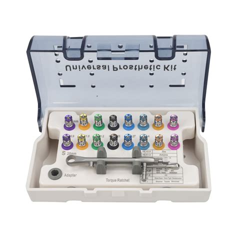 Universal Implant Torque Wrench Screwdriver Prosthetic Kit 10 70ncm ...